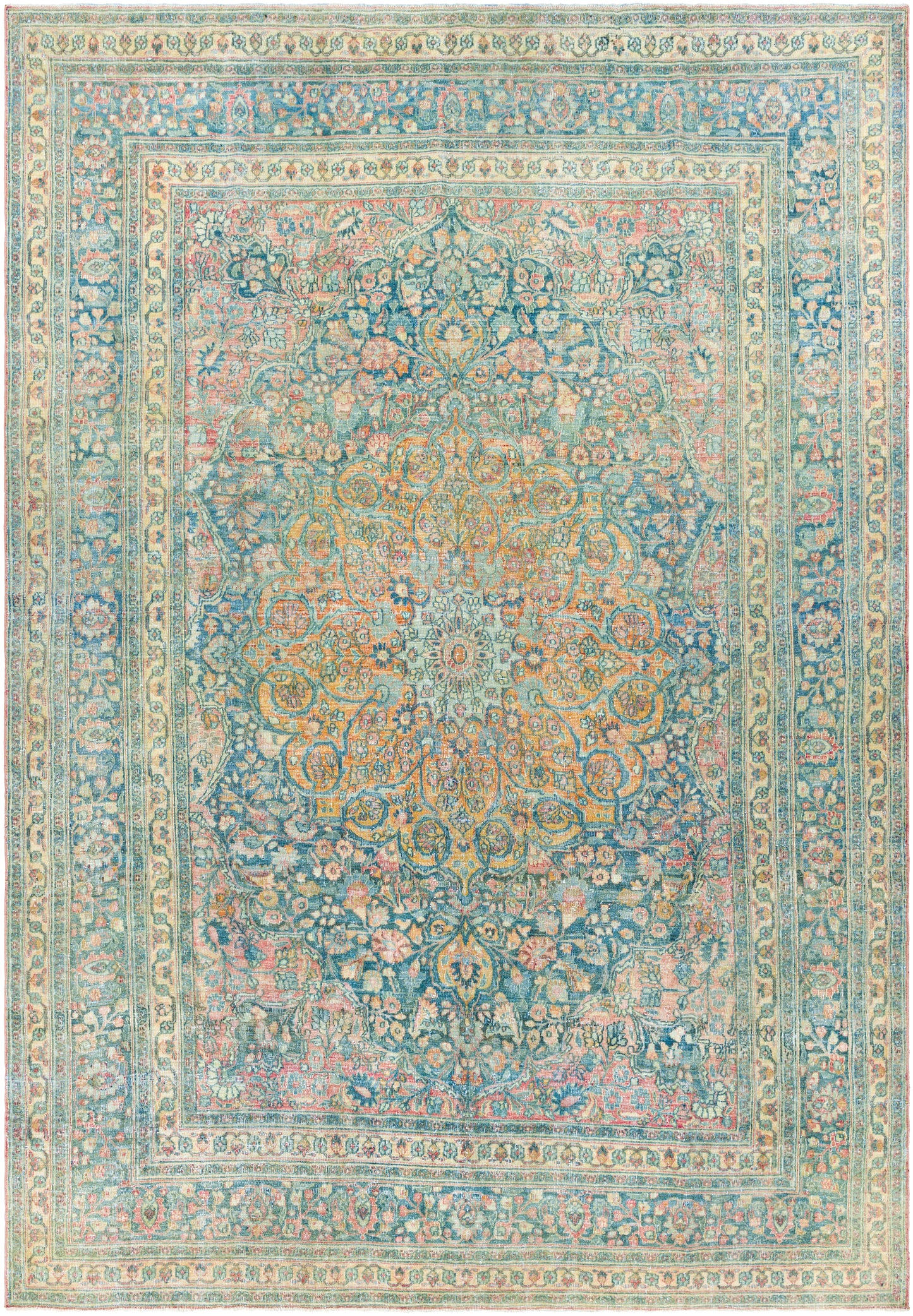 Antique One of a Kind 29814 Hand Knotted Wool Indoor Area Rug by Surya Rugs