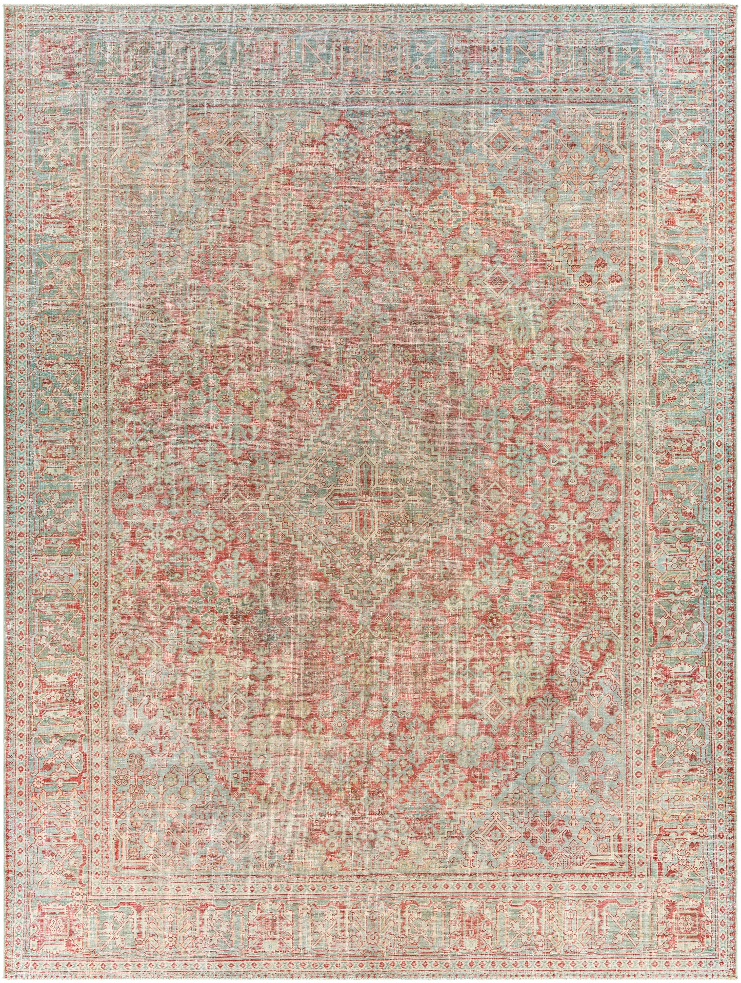 Antique One of a Kind 29816 Hand Knotted Wool Indoor Area Rug by Surya Rugs