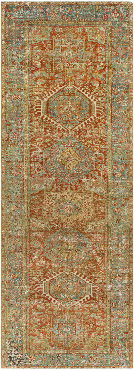 Antique One of a Kind 29815 Hand Knotted Wool Indoor Area Rug by Surya Rugs