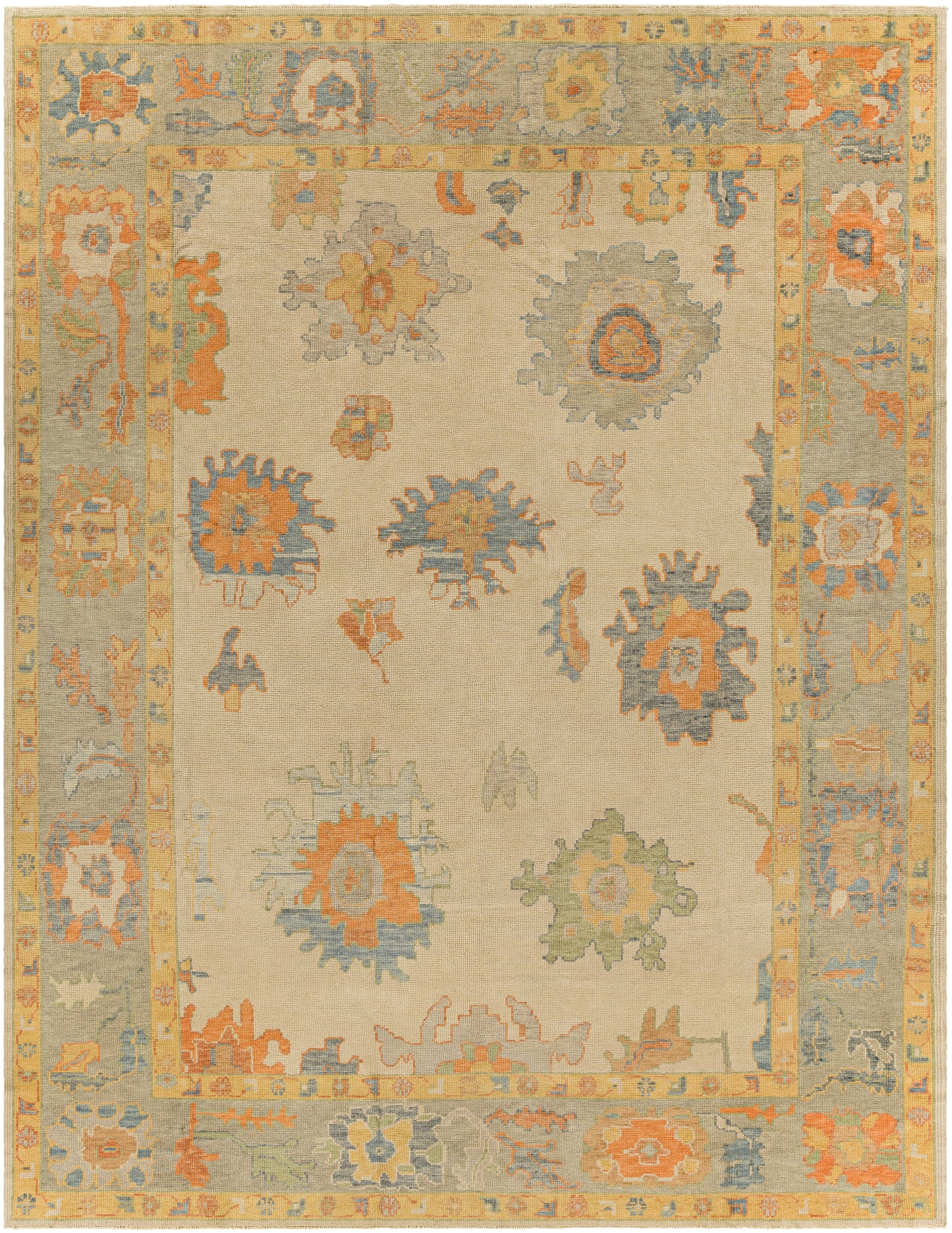 Antique One of a Kind 29838 Hand Knotted Wool Indoor Area Rug by Surya Rugs