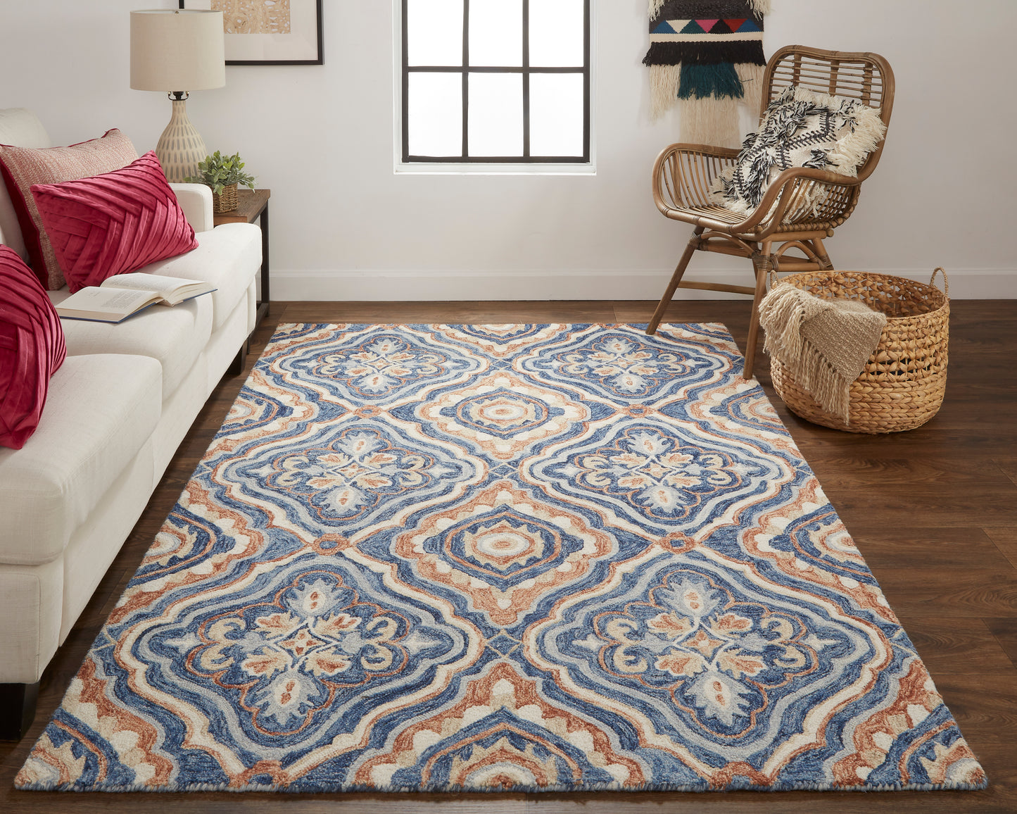 Rhett I8072 Hand Tufted Wool Indoor Area Rug by Feizy Rugs