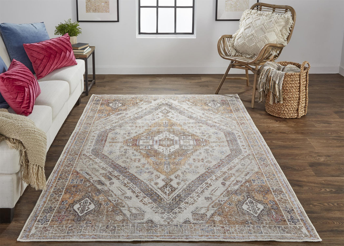 Percy 39ANF Machine Made Synthetic Blend Indoor Area Rug by Feizy Rugs