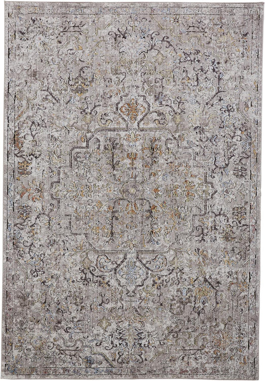 Armant 3911F Machine Made Synthetic Blend Indoor Area Rug by Feizy Rugs