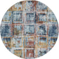 Reina-REI13 Cut Pile Synthetic Blend Indoor Area Rug by Tayse Rugs