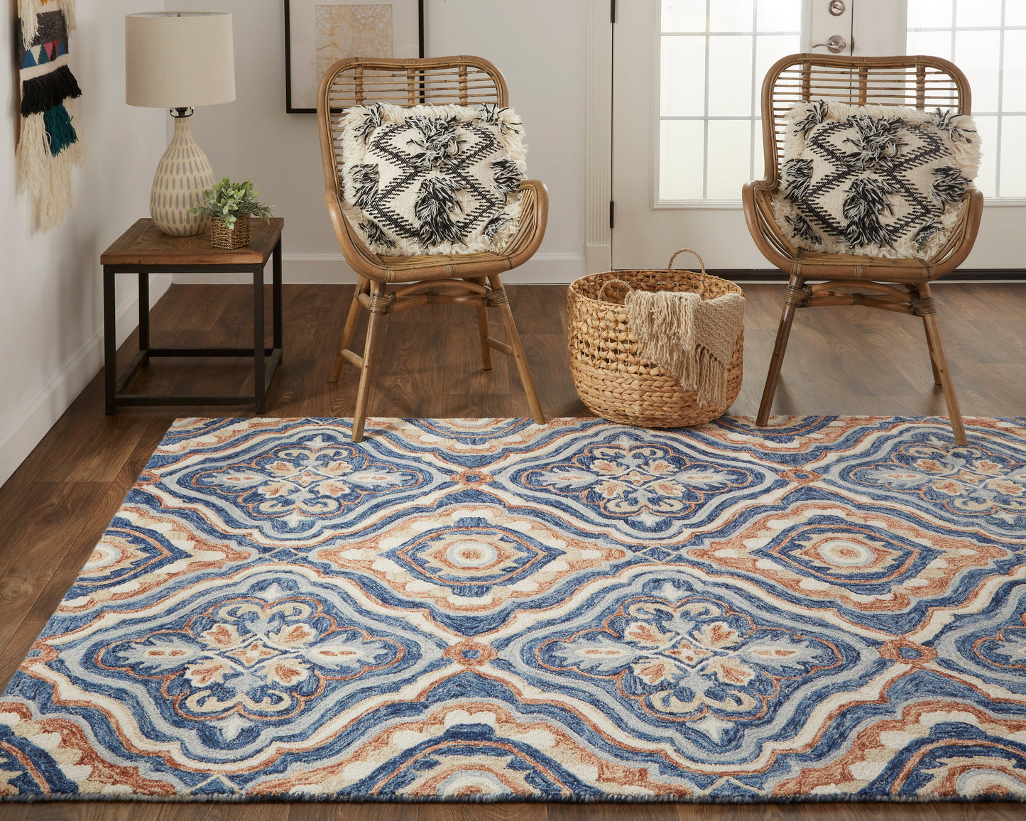 Rhett I8072 Hand Tufted Wool Indoor Area Rug by Feizy Rugs