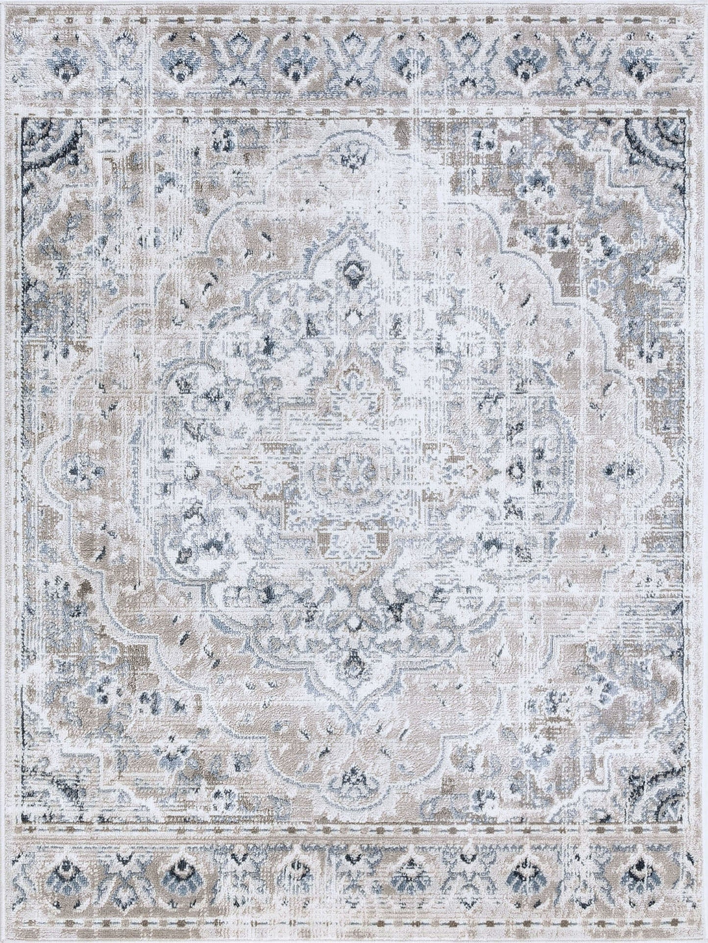 Nexus-NEX13 Cut Pile Synthetic Blend Indoor Area Rug by Tayse Rugs