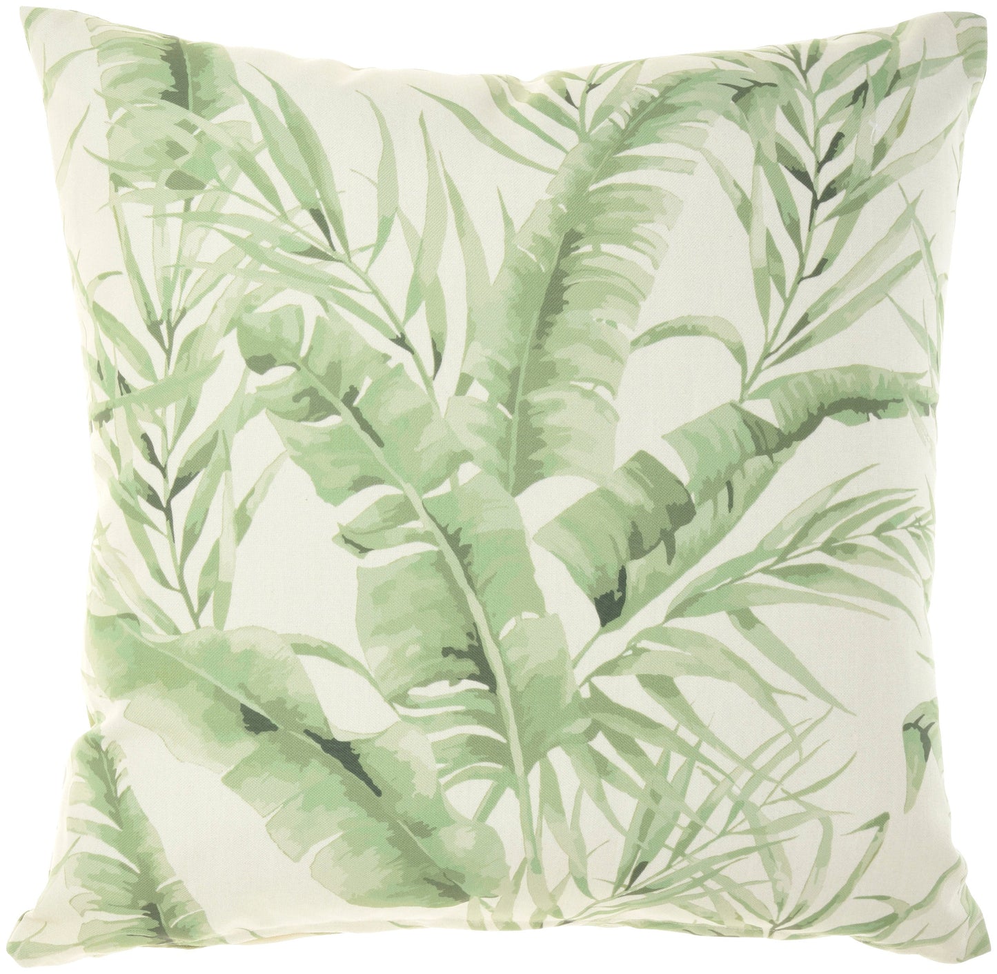 Outdoor Pillows GT124 Synthetic Blend Chevron/Banana Leaf Throw Pillow From Mina Victory By Nourison Rugs