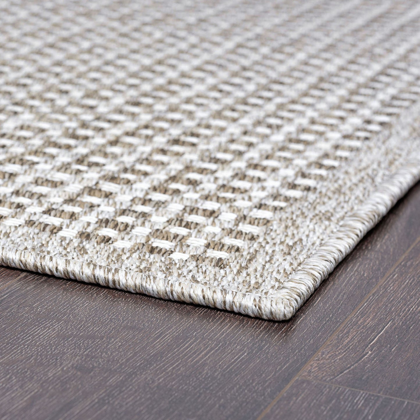 Denver-DEN10 Flat Weave Synthetic Blend Indoor/Outdoor Area Rug by Tayse Rugs