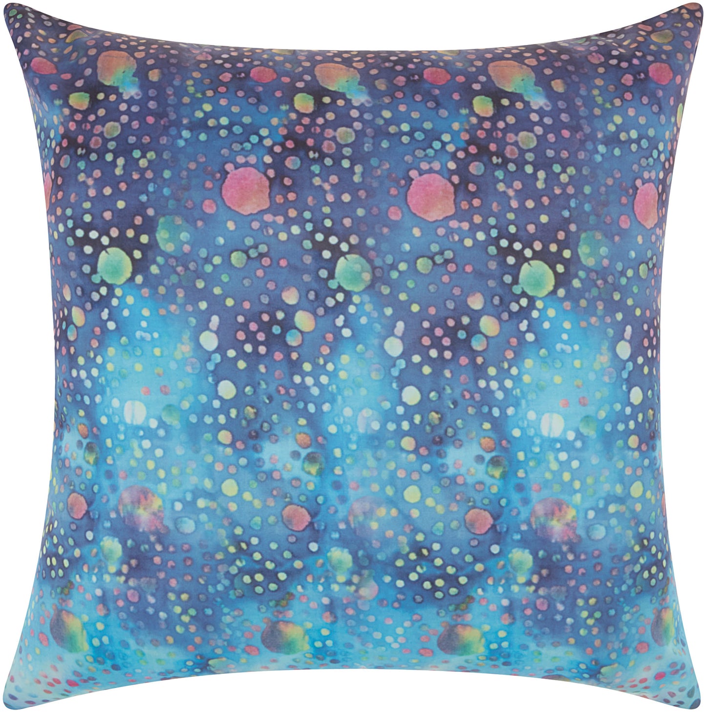Outdoor Pillows TI779 Synthetic Blend Watercolor Dots Throw Pillow From Mina Victory By Nourison Rugs