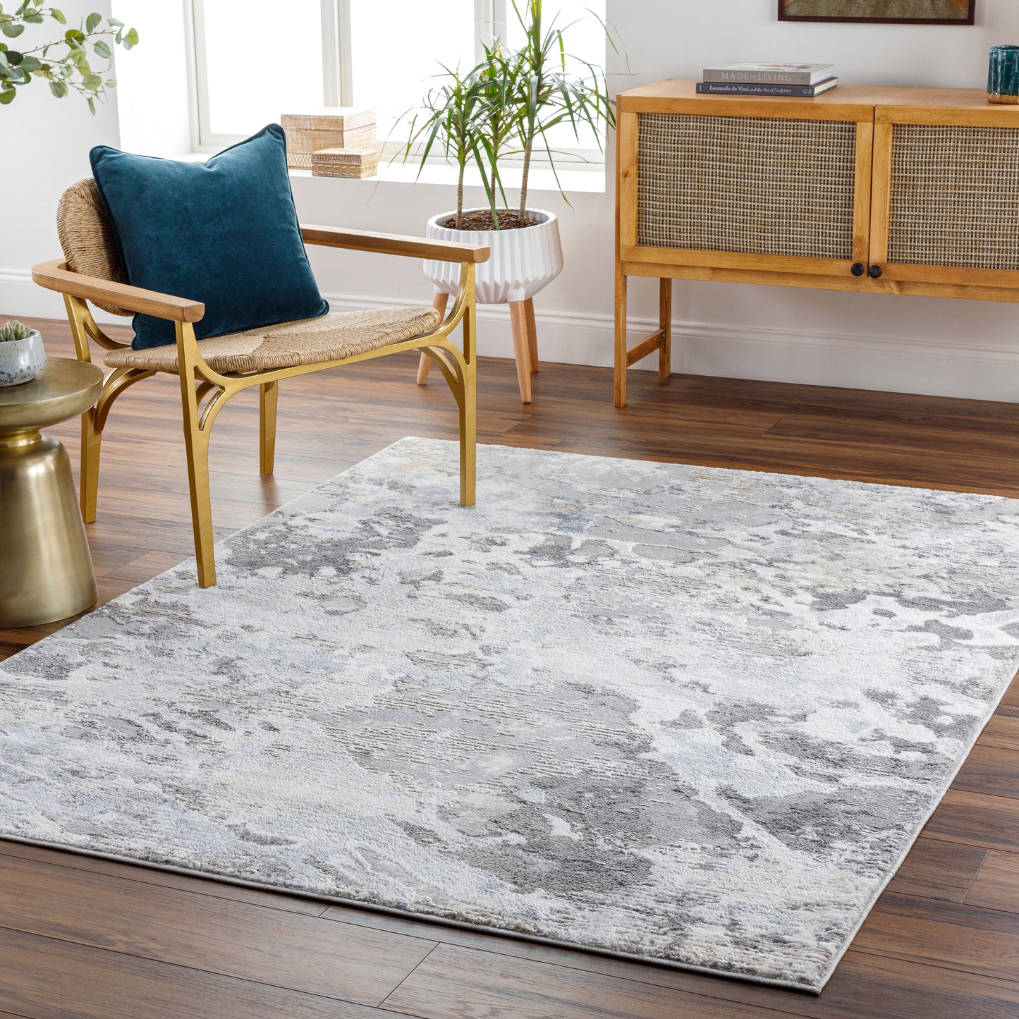 Perception 26599 Machine Woven Synthetic Blend Indoor Area Rug by Surya Rugs