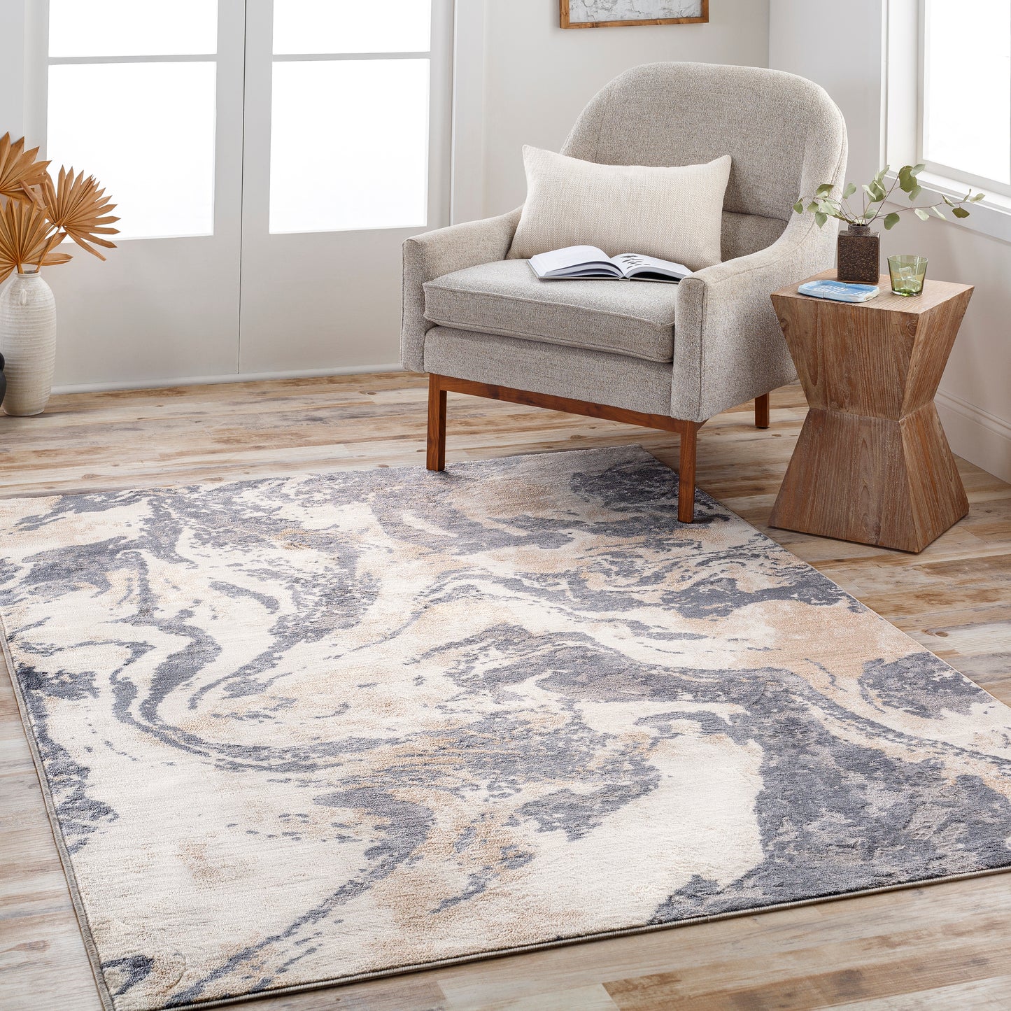 Perception 27696 Machine Woven Synthetic Blend Indoor Area Rug by Surya Rugs