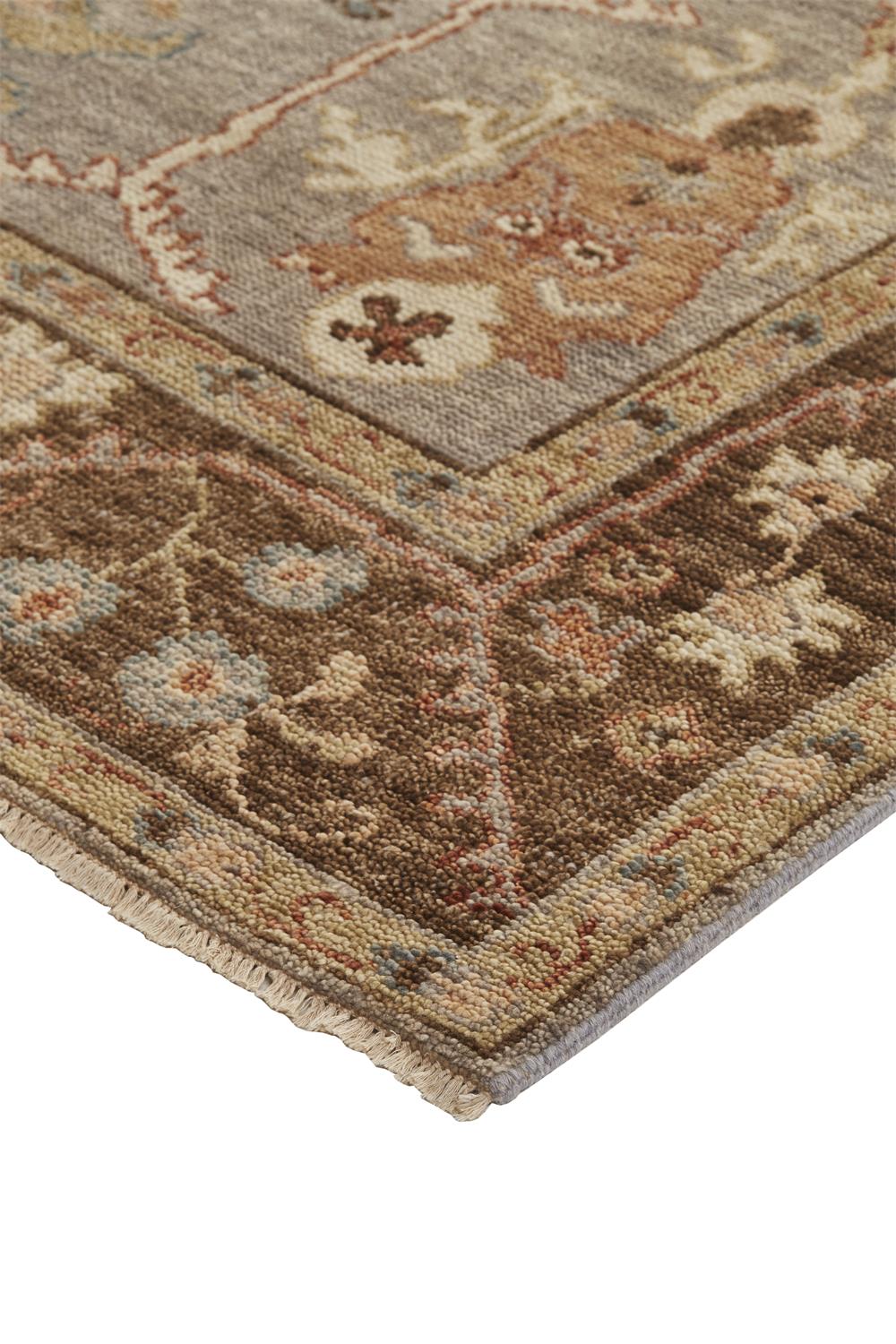 Carrington 6506F Hand Knotted Wool Indoor Area Rug by Feizy Rugs