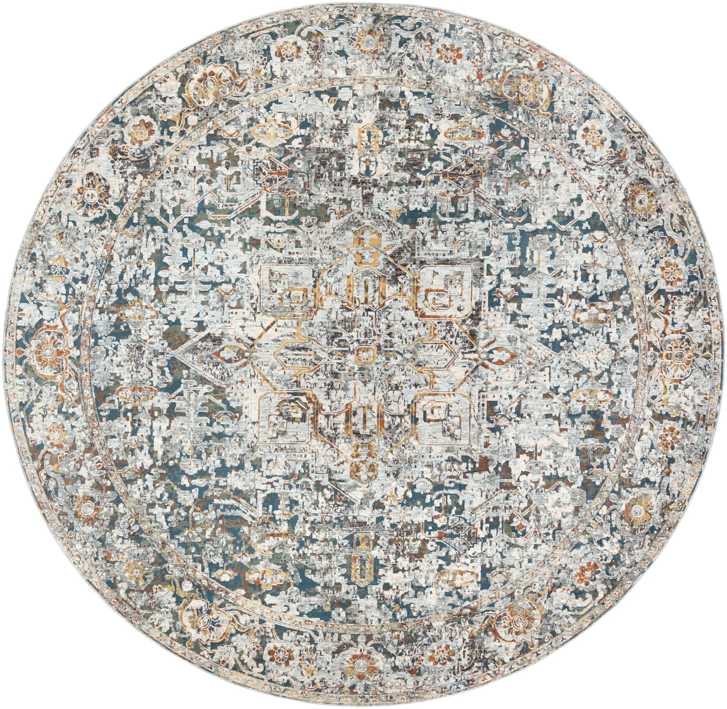 Presidential 22803 Machine Woven Synthetic Blend Indoor Area Rug by Surya Rugs