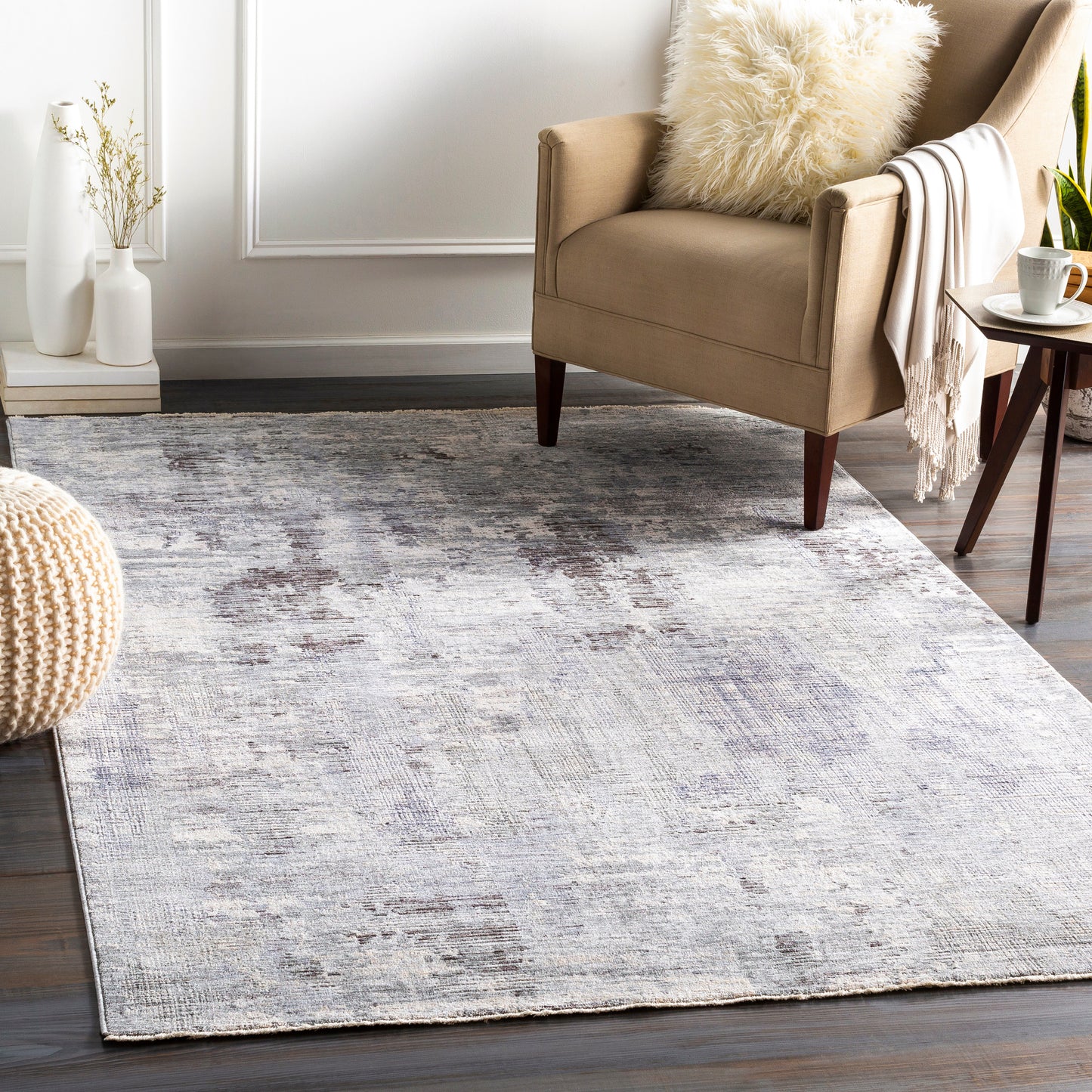 Presidential 24880 Machine Woven Synthetic Blend Indoor Area Rug by Surya Rugs