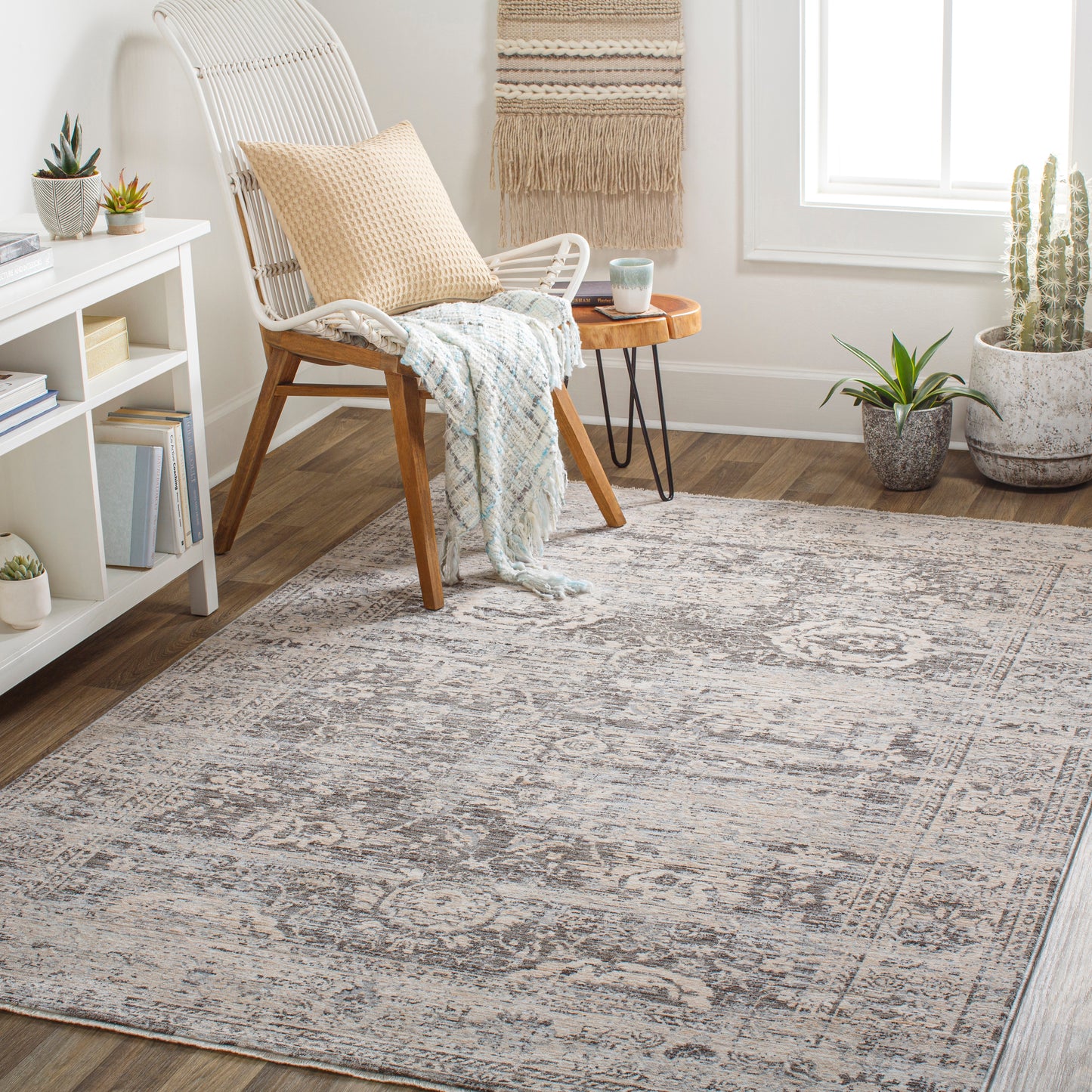 Presidential 30363 Machine Woven Synthetic Blend Indoor Area Rug by Surya Rugs