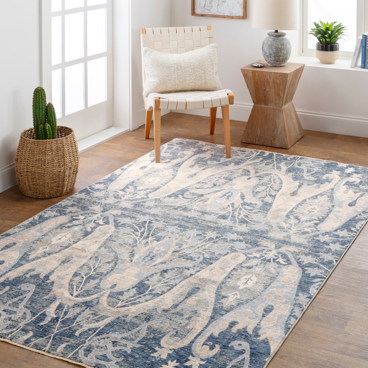 Presidential 30367 Machine Woven Synthetic Blend Indoor Area Rug by Surya Rugs