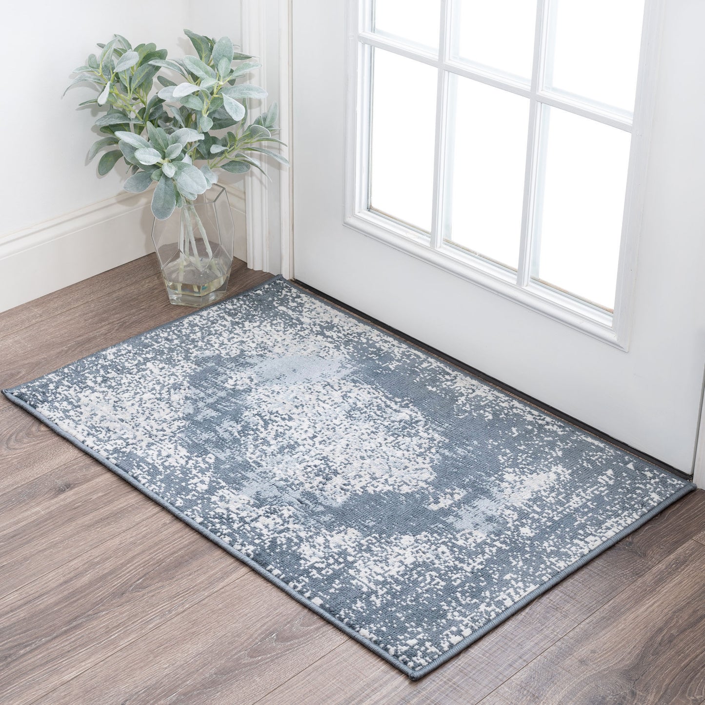 Nexus-NEX11 Cut Pile Synthetic Blend Indoor Area Rug by Tayse Rugs