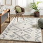 Puffy shag 30678 Machine Woven Synthetic Blend Indoor Area Rug by Surya Rugs