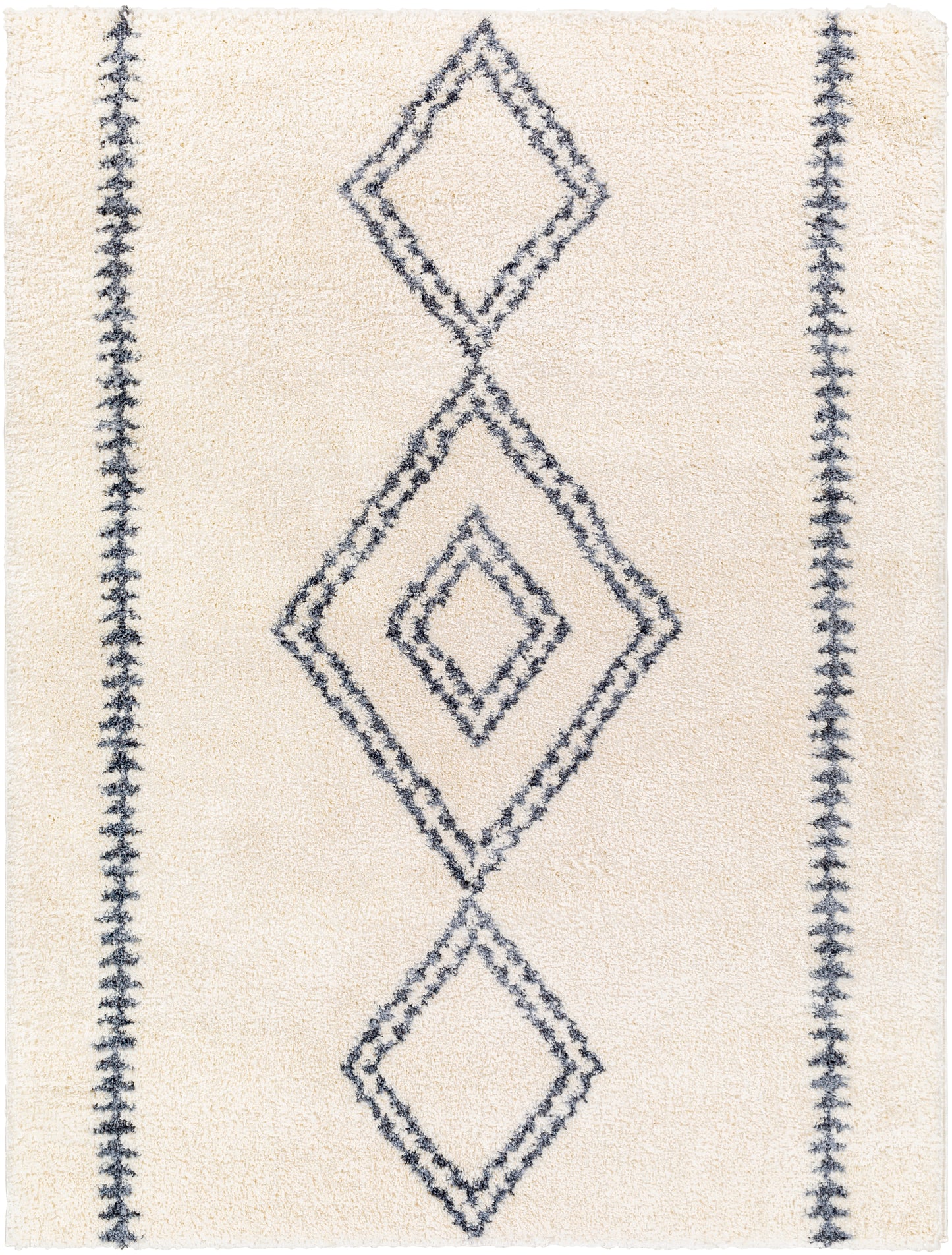 Puffy shag 30680 Machine Woven Synthetic Blend Indoor Area Rug by Surya Rugs