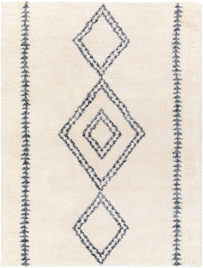 Puffy shag 30680 Machine Woven Synthetic Blend Indoor Area Rug by Surya Rugs