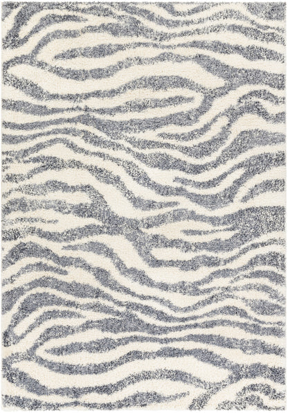 Puffy shag 30681 Machine Woven Synthetic Blend Indoor Area Rug by Surya Rugs