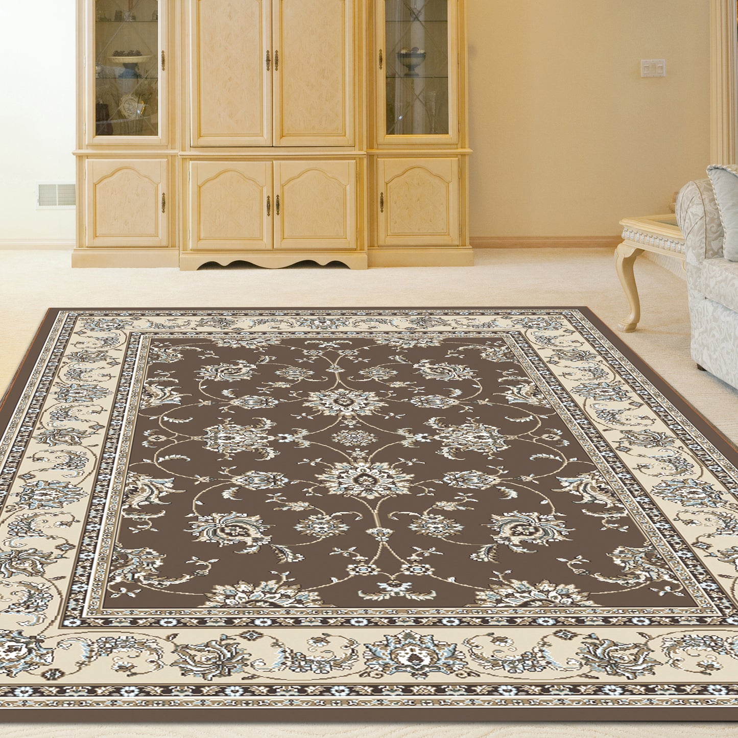 Pisa 1780 Machine Made Synthetic Blend Indoor Area Rug By Radici USA