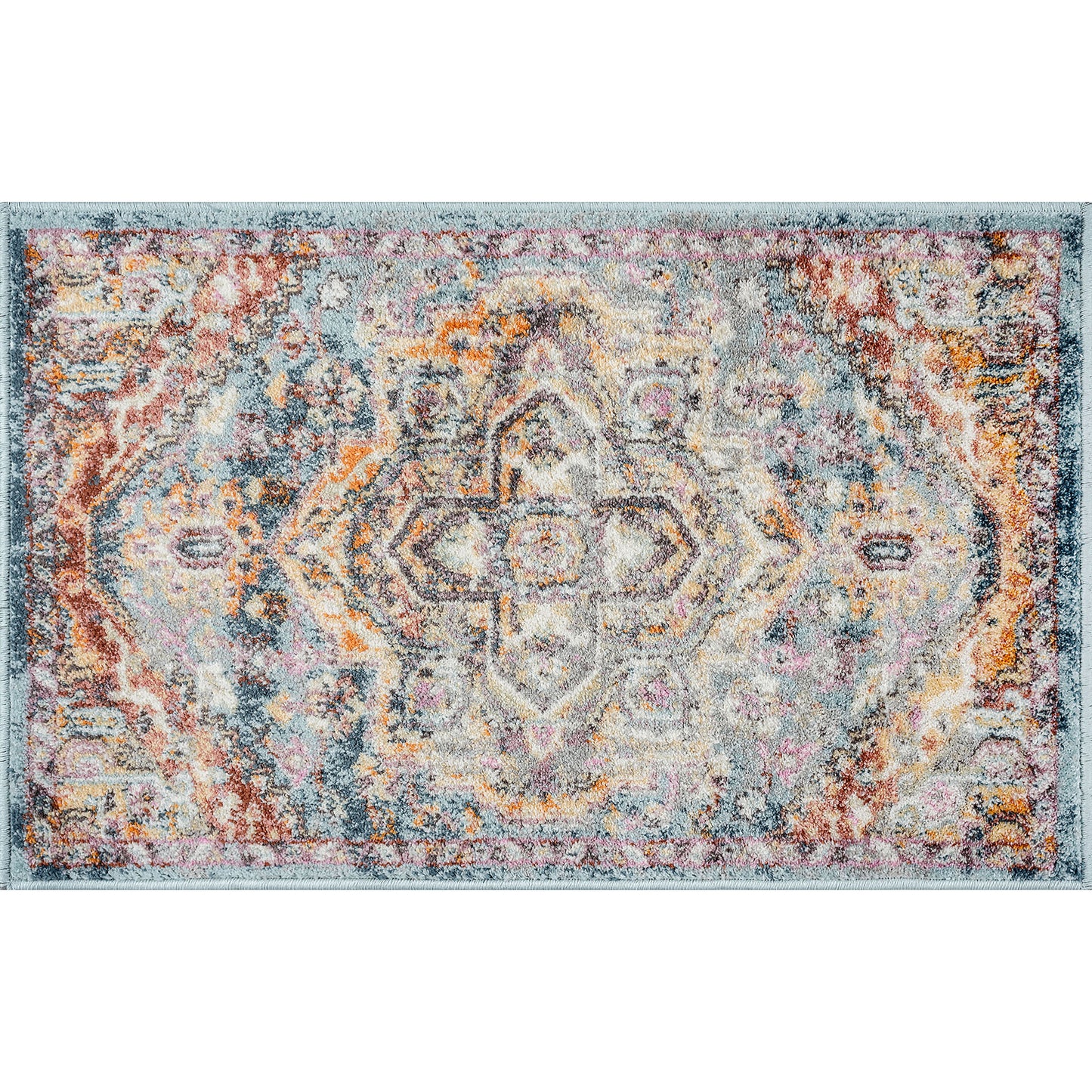 Wakefield-WFL41 Cut Pile Synthetic Blend Indoor Area Rug by Tayse Rugs