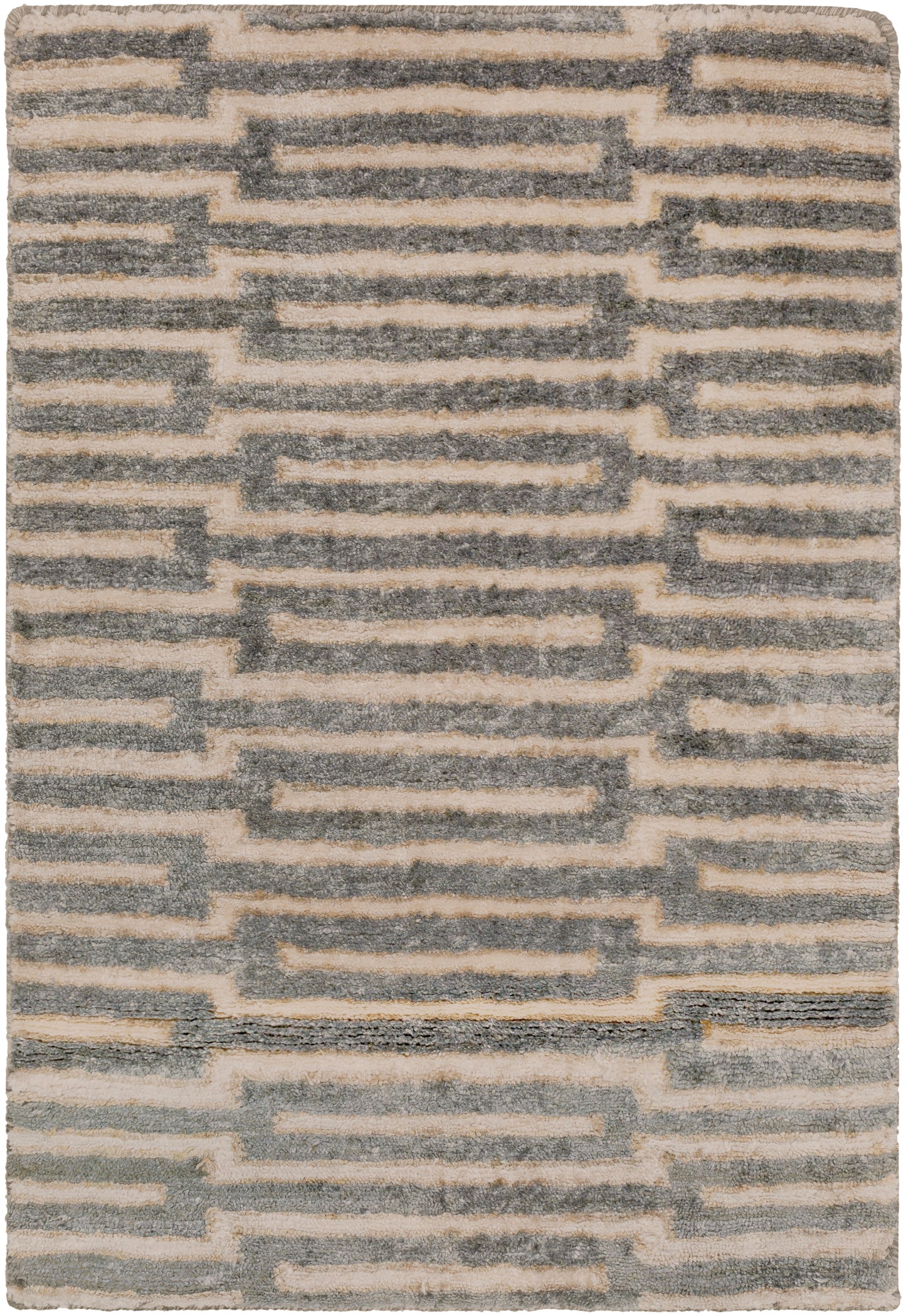 Platinum 734 Hand Knotted Synthetic Blend Indoor Area Rug by Surya Rugs