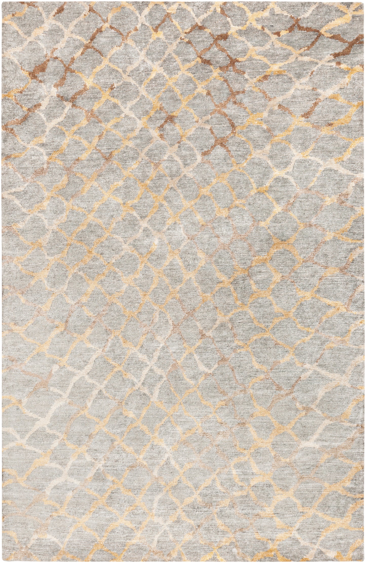 Platinum 736 Hand Knotted Synthetic Blend Indoor Area Rug by Surya Rugs