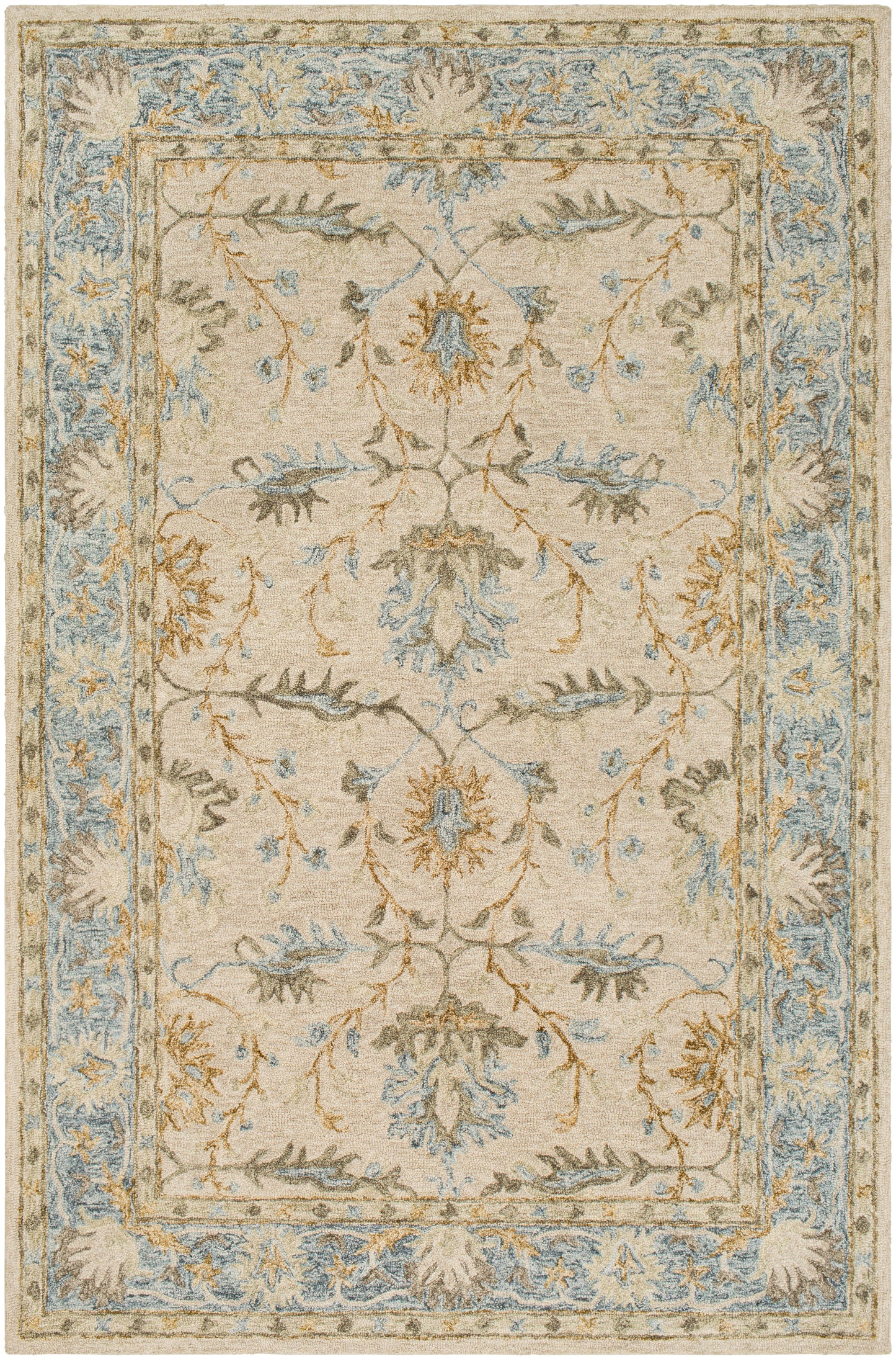 Panipat 22946 Hand Tufted Wool Indoor Area Rug by Surya Rugs