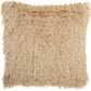Shag DC122 Cotton Braided Shag Throw Pillow From Mina Victory By Nourison Rugs