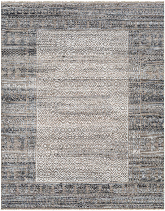 Pompei 31818 Hand Knotted Synthetic Blend Indoor/Outdoor Area Rug by Surya Rugs