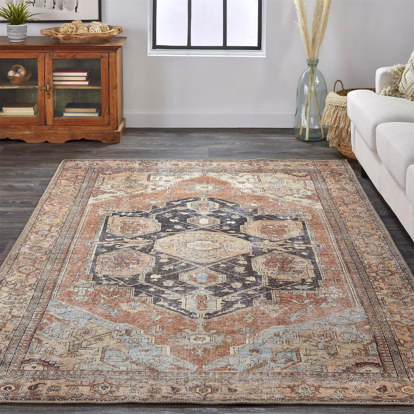 Percy 39ALF Machine Made Synthetic Blend Indoor Area Rug by Feizy Rugs