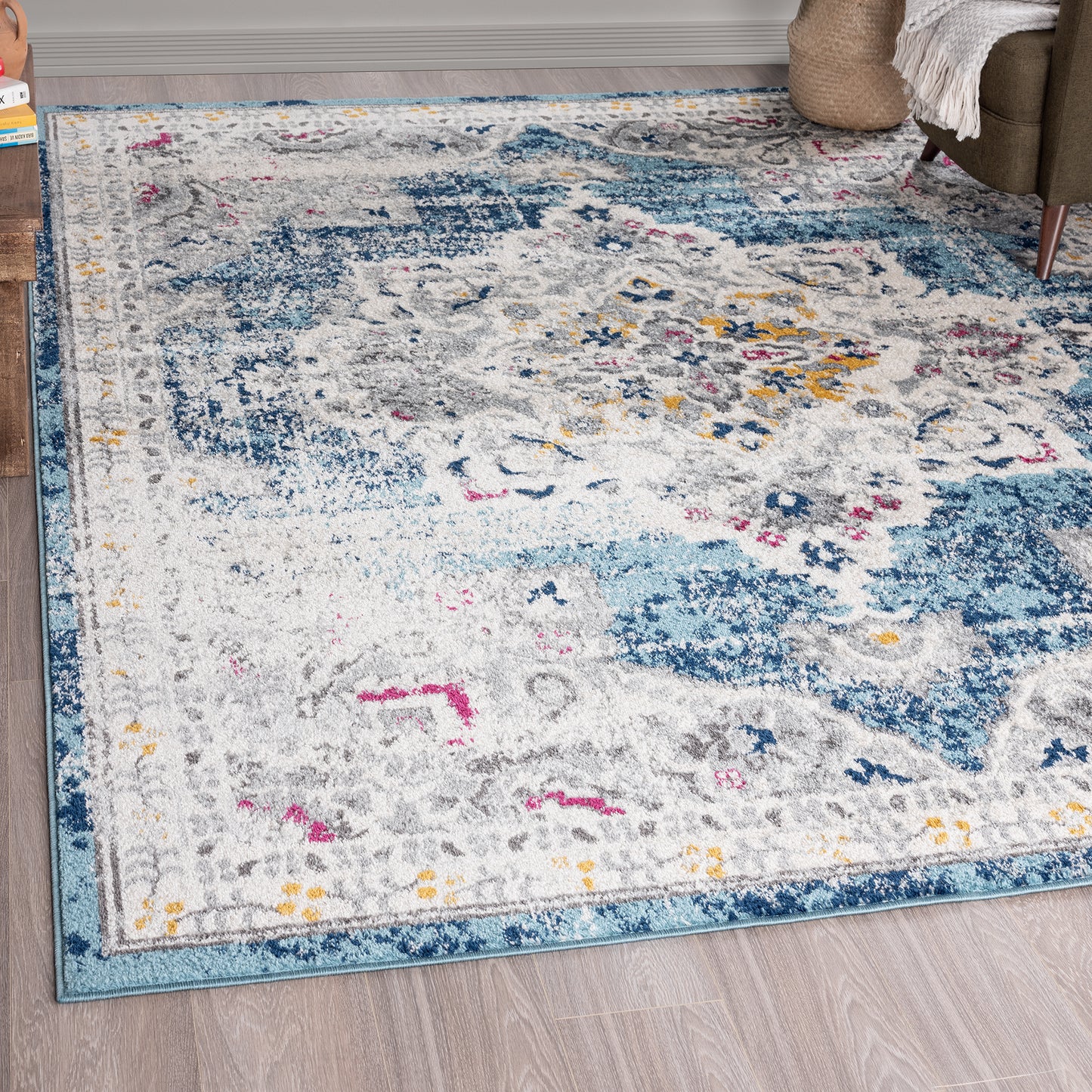 Diamond-DIA18 Cut Pile Synthetic Blend Indoor Area Rug by Tayse Rugs