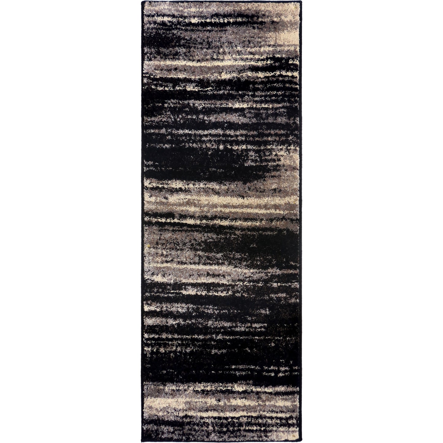 Orian Rugs American Heritage Interference AHS/BLSL Black Area Rug