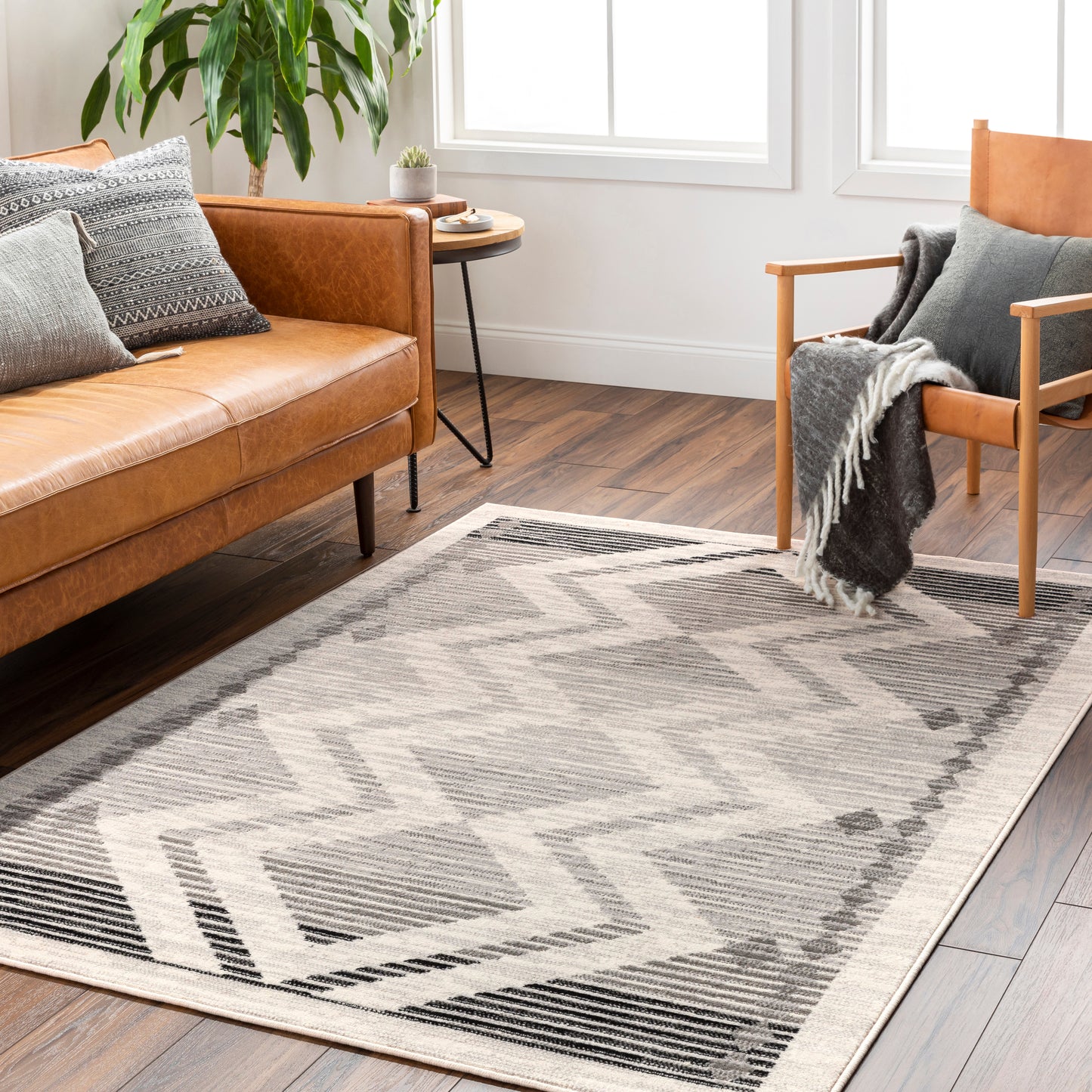 Pisa 31244 Machine Woven Synthetic Blend Indoor Area Rug by Surya Rugs