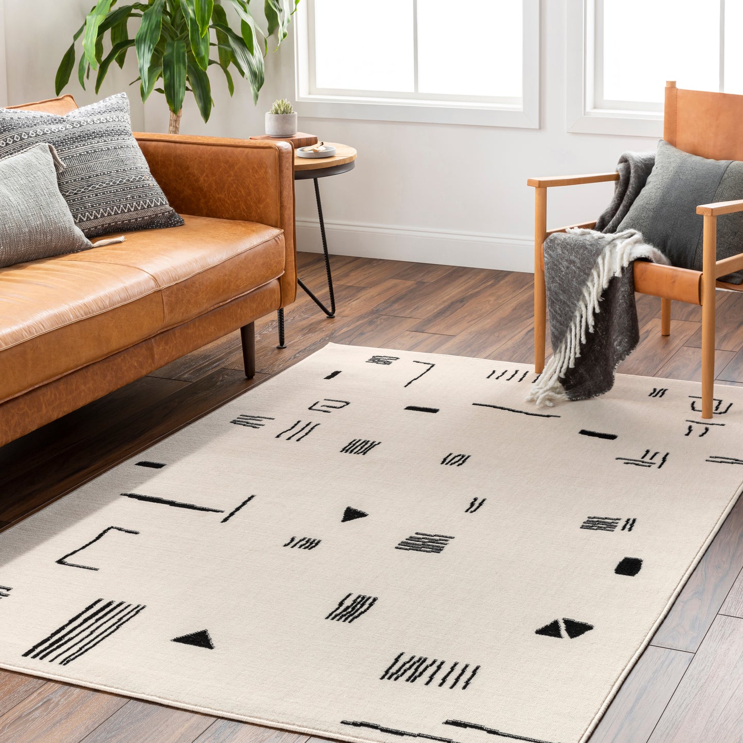 Pisa 31248 Machine Woven Synthetic Blend Indoor Area Rug by Surya Rugs