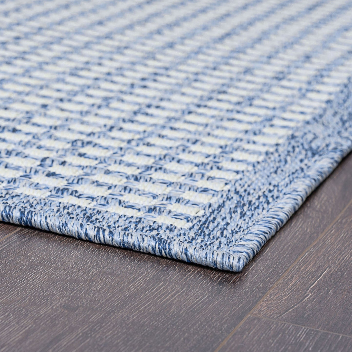 Denver-DEN10 Flat Weave Synthetic Blend Indoor/Outdoor Area Rug by Tayse Rugs