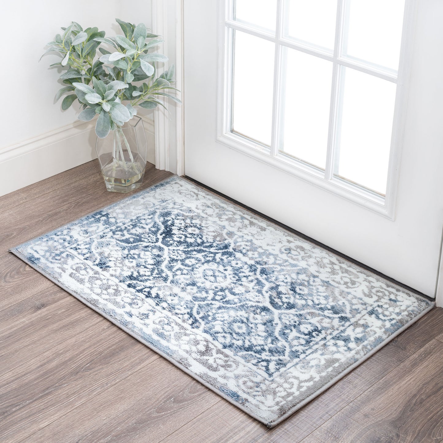 Nexus-NEX18 Cut Pile Synthetic Blend Indoor Area Rug by Tayse Rugs