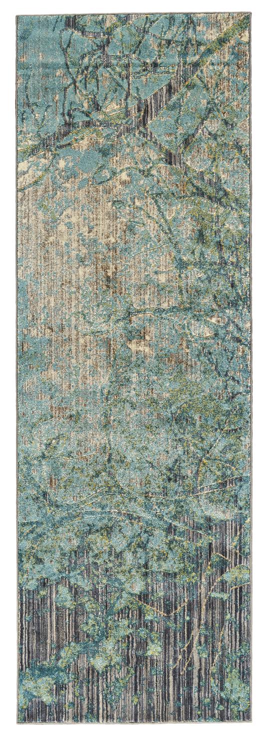 Keats 3474F Machine Made Synthetic Blend Indoor Area Rug by Feizy Rugs