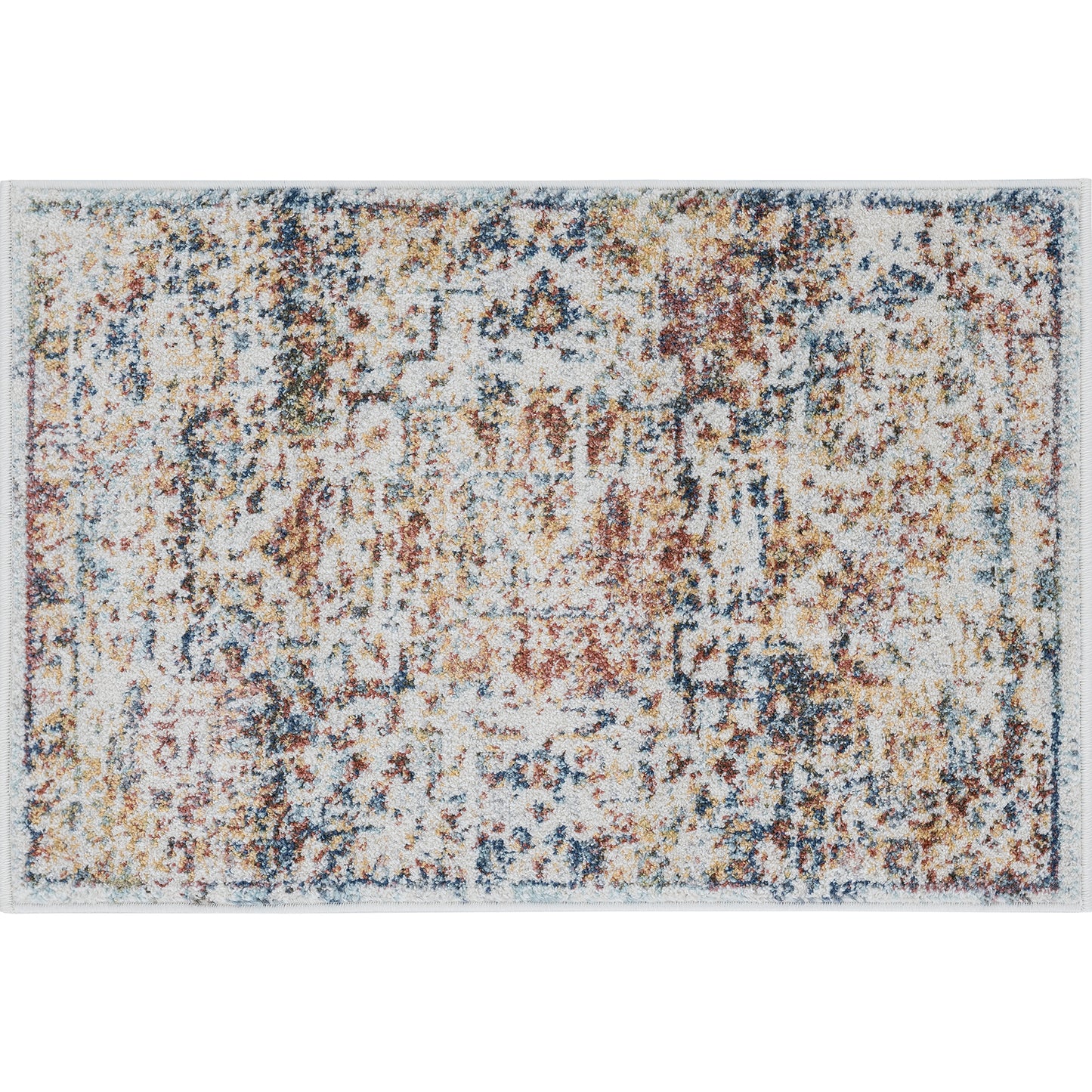 Reina-REI14 Cut Pile Synthetic Blend Indoor Area Rug by Tayse Rugs