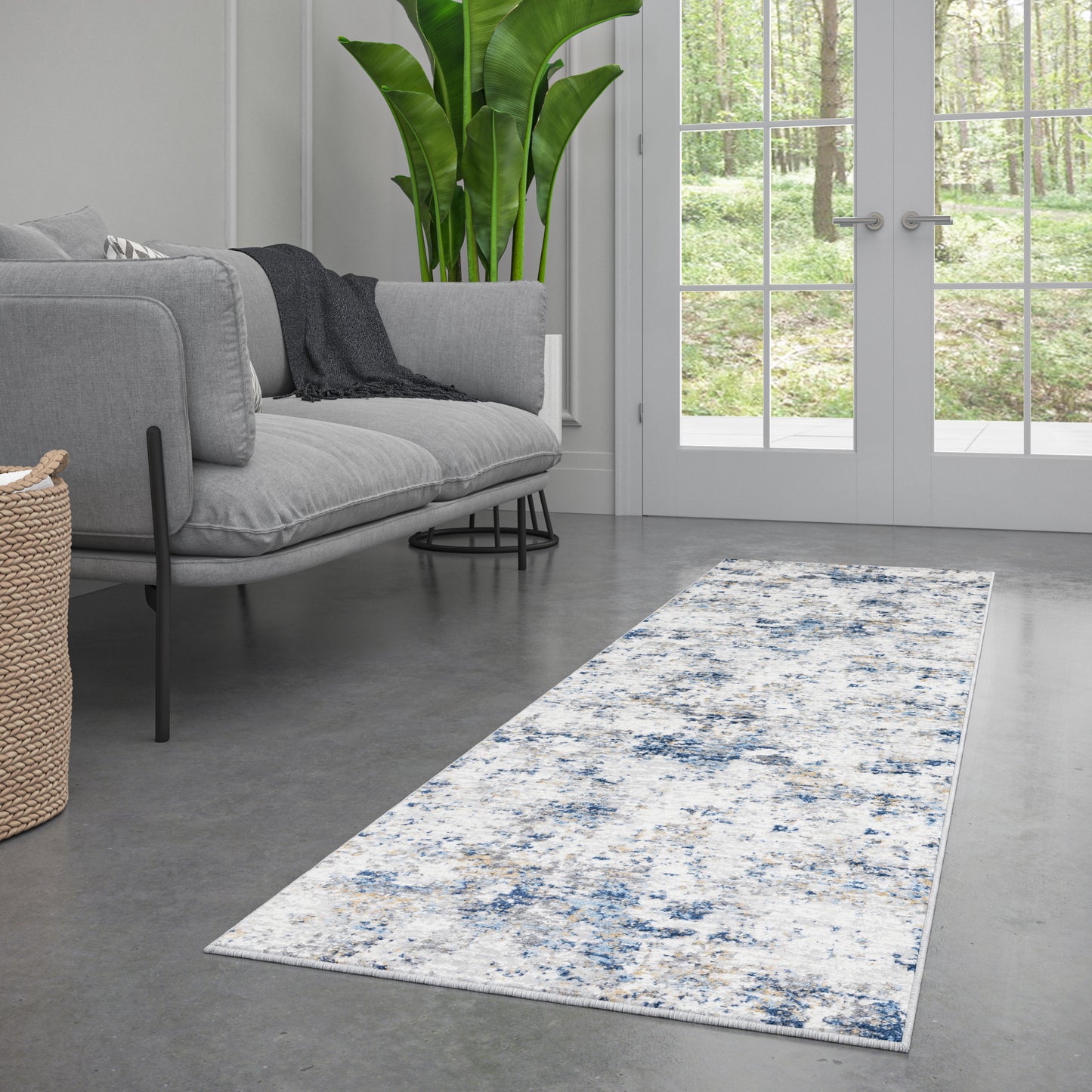 Yardley-YRD10 Cut Pile Synthetic Blend Indoor Area Rug by Tayse Rugs