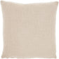Life Styles SH021 Cotton Solid Woven Cotton Throw Pillow From Mina Victory By Nourison Rugs