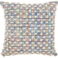 Outdoor Pillows IH118 Synthetic Blend Woven Loop Dots Throw Pillow From Mina Victory By Nourison Rugs