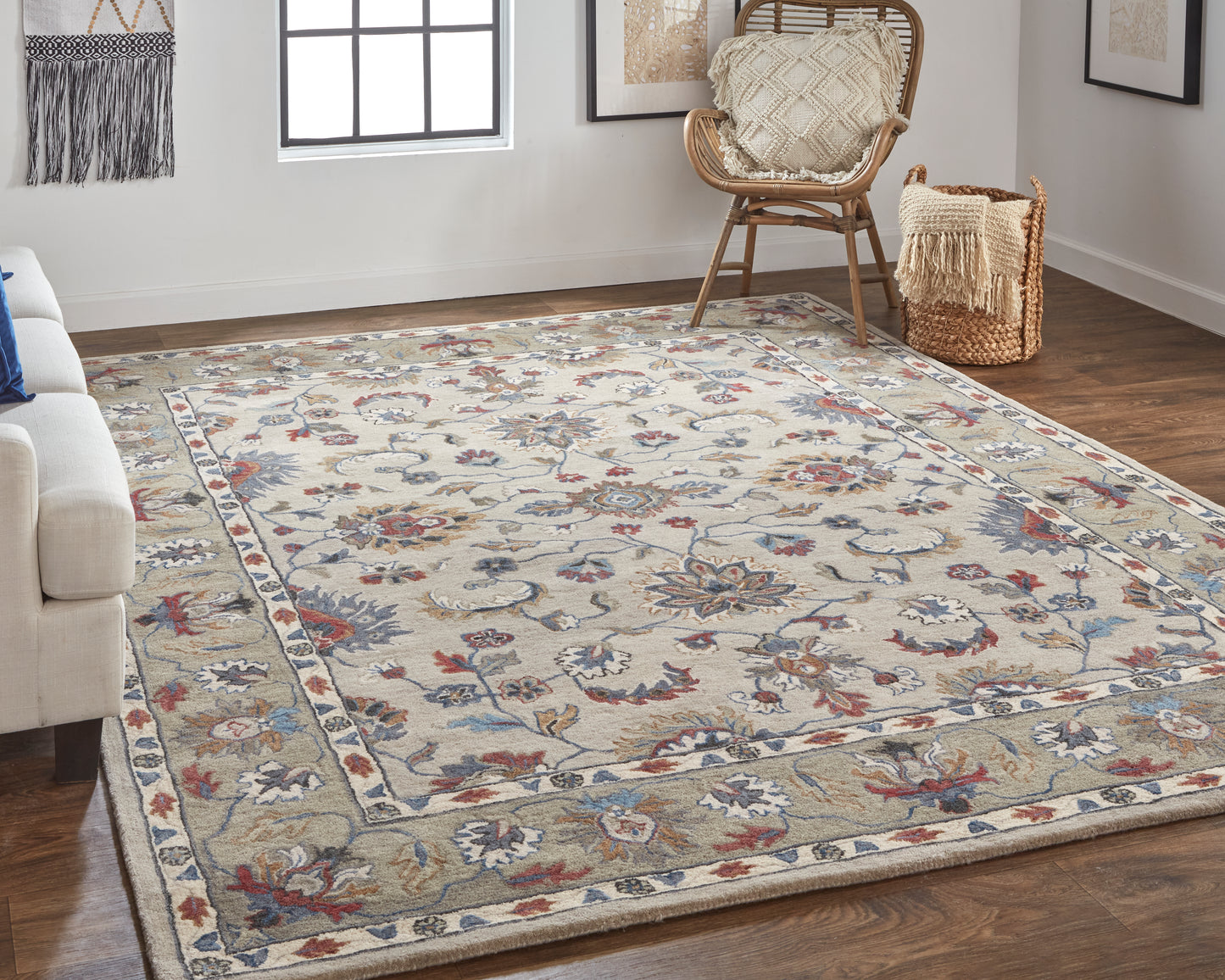 Rylan 8642F Hand Tufted Wool Indoor Area Rug by Feizy Rugs