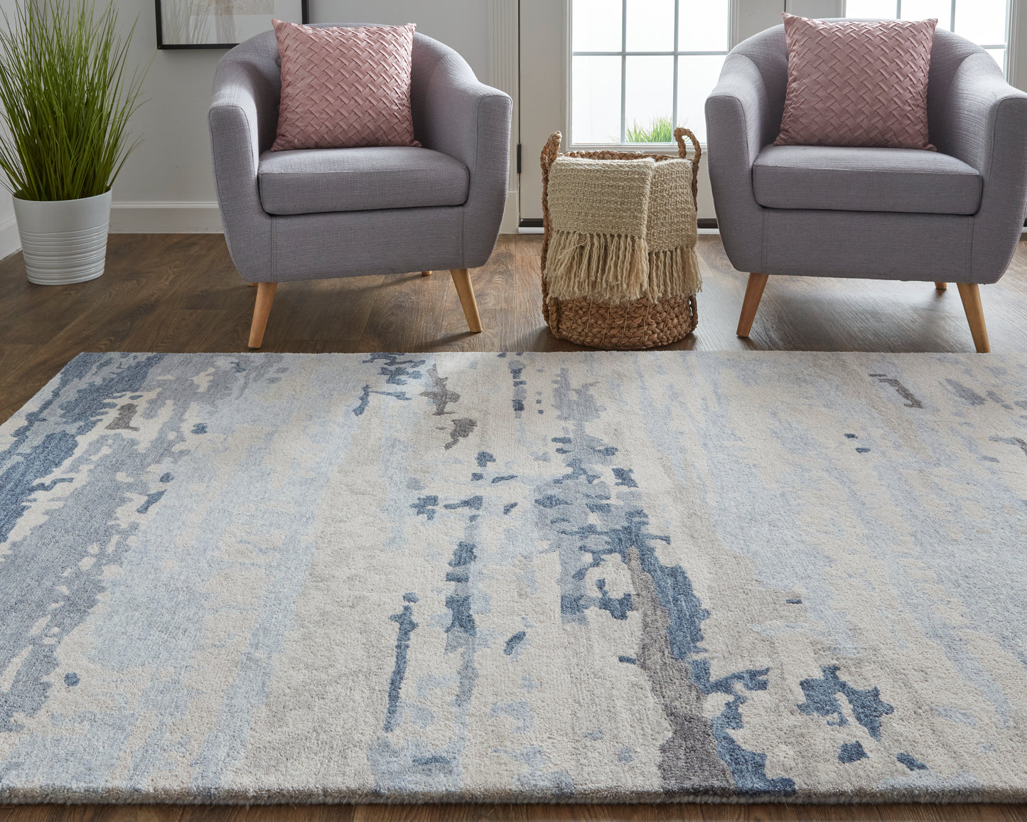 Everley 8647F Hand Tufted Wool Indoor Area Rug by Feizy Rugs