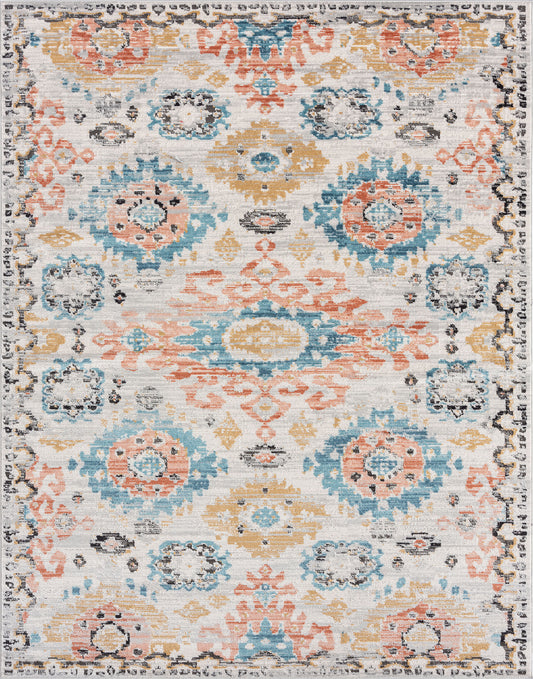 Anabel-ANB11 Cut Pile Synthetic Blend Indoor Area Rug by Tayse Rugs