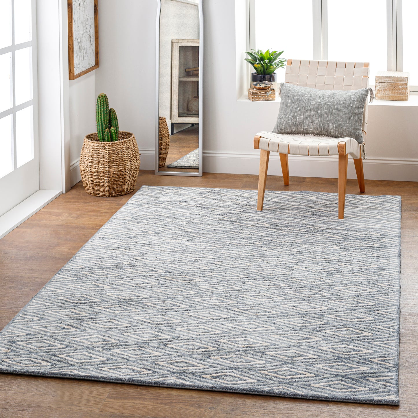 Quartz 12964 Hand Tufted Synthetic Blend Indoor Area Rug by Surya Rugs