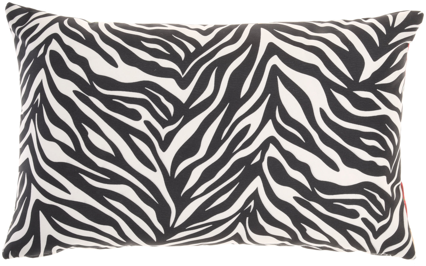 Outdoor Pillows GT121 Synthetic Blend Zebra & Rose Throw Pillow From Mina Victory By Nourison Rugs