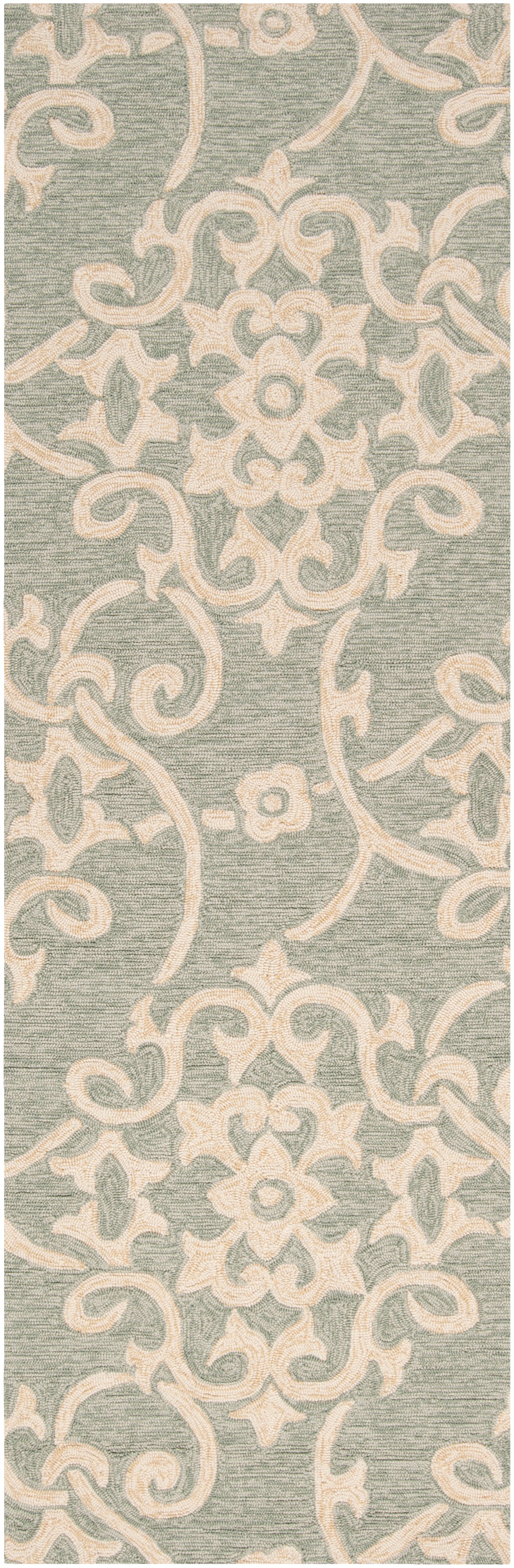 Rain 562 Hand Hooked Synthetic Blend Indoor/Outdoor Area Rug by Surya Rugs